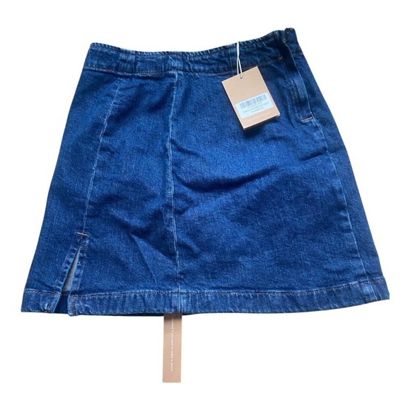 Reformation Freda high rise mini skirt Salinas Sz 25 NEW - Picture 2 of 3